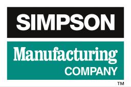 辛普森制造(Simpson Manufacturing)公司