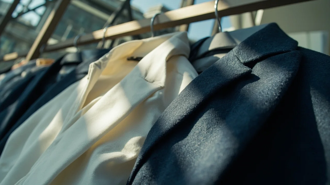 定制与团体服装行业信息图