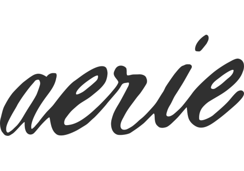 美鹰傲飞公司 - Aerie品牌logo