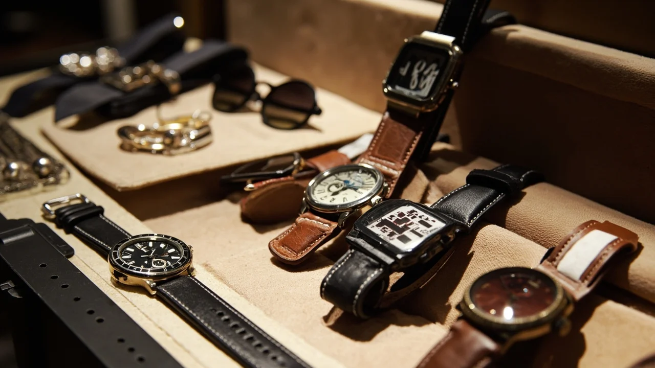 服饰配件行业信息图