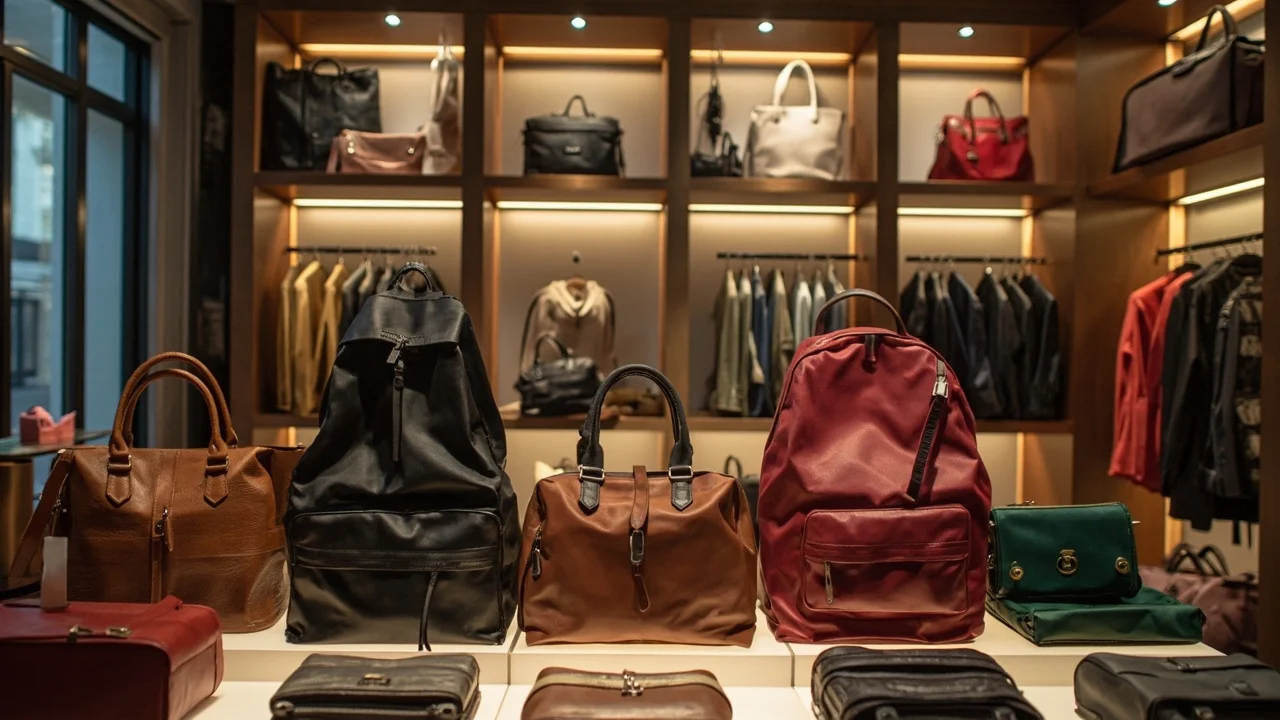 箱包配饰行业信息图