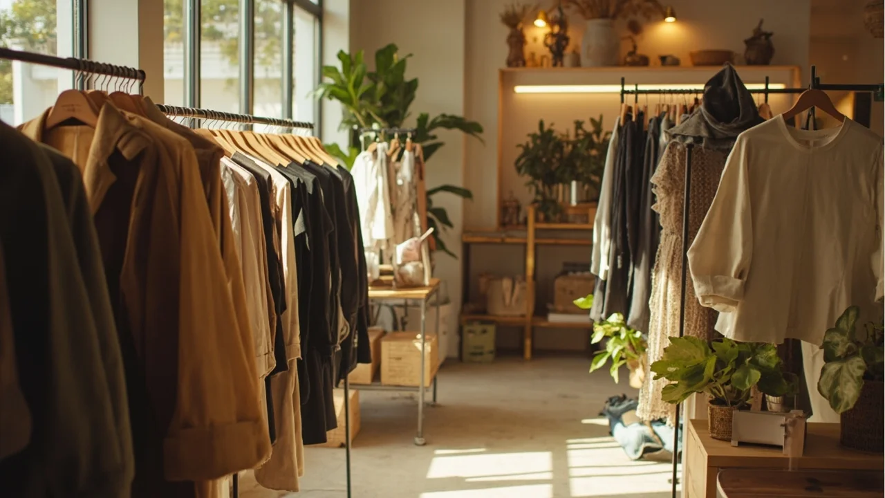 可持续时尚行业信息图